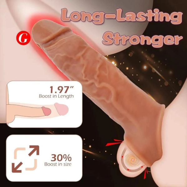 4-Inch Silicone Dragon Condom Soft Reusable & Skin-Friendly Price In Pakistan