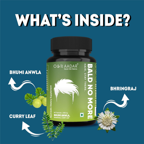 AADAR Ayurveda Bald No More Capsules For Men Price In Pakistan