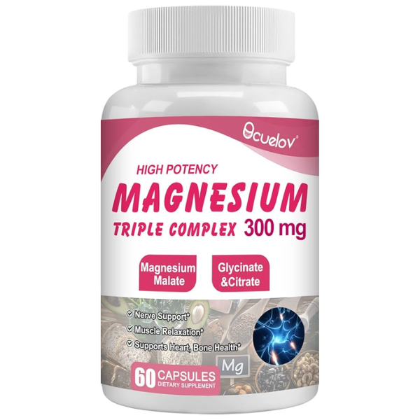 Bcuelov High Potency Magnesium Triple Complex 300mg Capsules Price In Pakistan