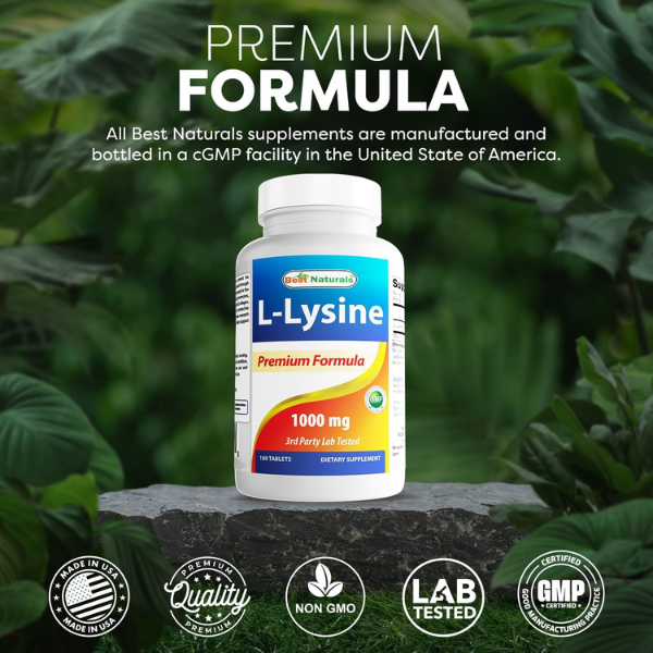 Best Naturals L-Lysine Tablets Price In Pakistan