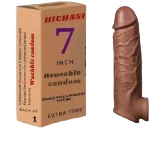 Hichasi 7 Inch Reusable Condom In Pakistan 