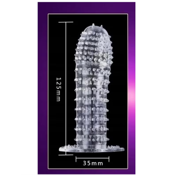 Crystal Dotted Condoms Natural Latex Silicone Spike Dotted Ultra Thin and Strong Price In Pakistan
