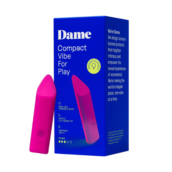 Dame The Go Kit with Zig Tiny Vibrator 2 fl oz Aloe Lube And Stash Travel Pouch Price In Pakistan