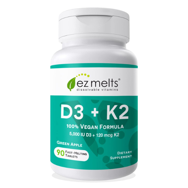 EZ Melts Dissolvable Vitamin D3 K2 5000 IU Tablets Price In Pakistan