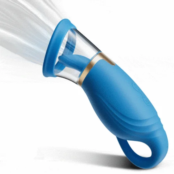 Free Shipping Sierra Suction Intensity Tongue-licking Clit & Nipple Stimulator Price In Pakistan