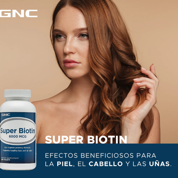 GNC Super Biotin 6000 mcg Capsules Price In Pakistan