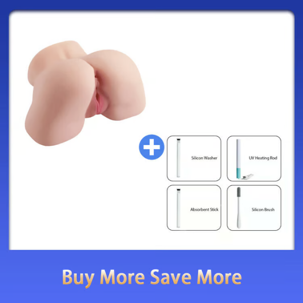 Natalia - 3 Vibrating Realistic Butt Masturbator 5.5 lbs Dual Channel Vibrating TPE Sex Doll Price In Pakistan