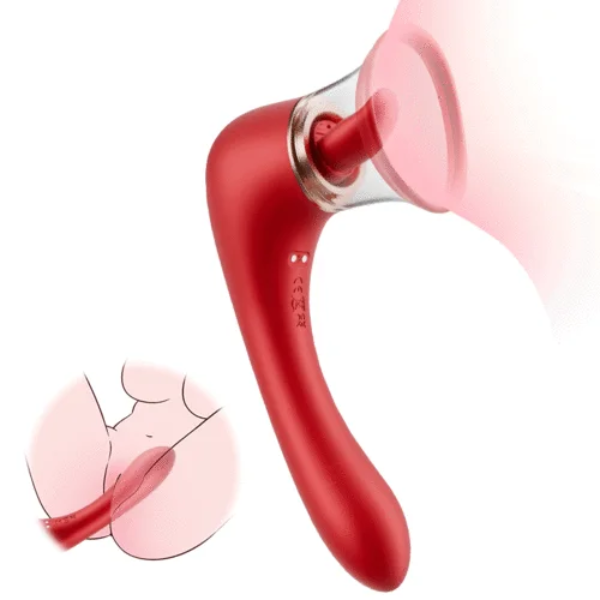Pacifier Clit Suck & Tongue Lick G-spot Stimulation Vibrator Price In Pakistan