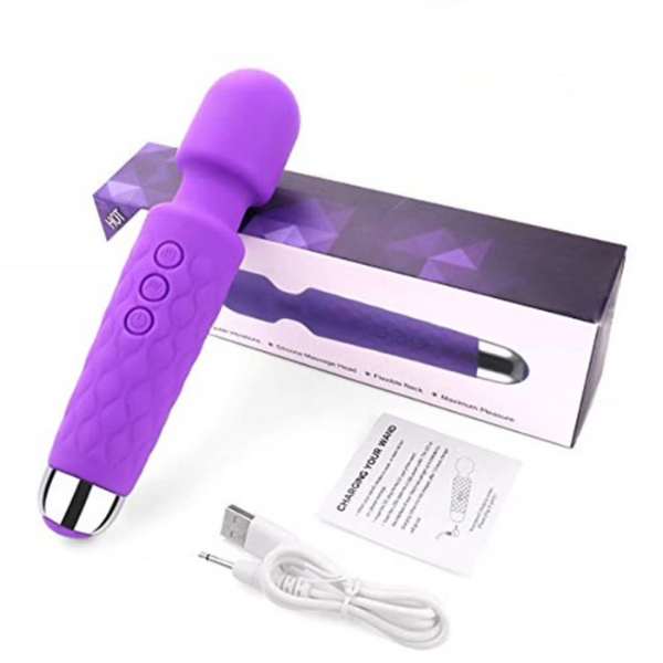 Personal Massager with 20 Vibrating Patterns 8 Speeds Body Massager Cordless Rechargeable Price In Pakistan
