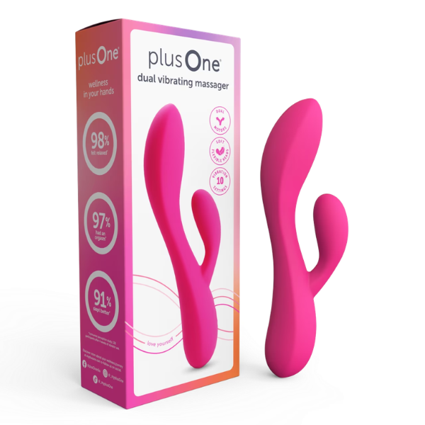 PlusOne Dual Rabbit Vibrator High-quality Silicone Price In Pakistan