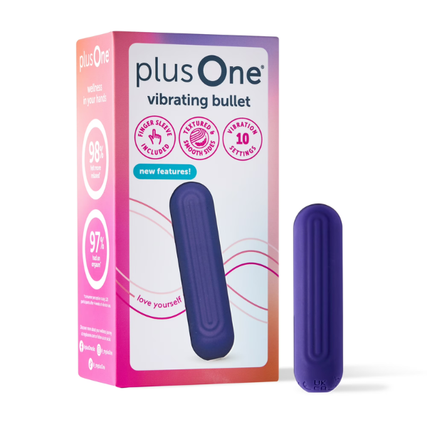 PlusOne Grooved Vibrating Bullet 2.0 Soft Touch Massager Price In Pakistan