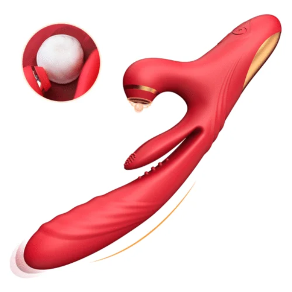 Reverie - 7 Sucking 3 Thrusting & Vibration 10 Tapping G Spot Vibrator Price In Pakistan