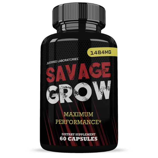 Savage Grow Men’s Health Supplement 1484mg 60 Capsules Price In Pakistan