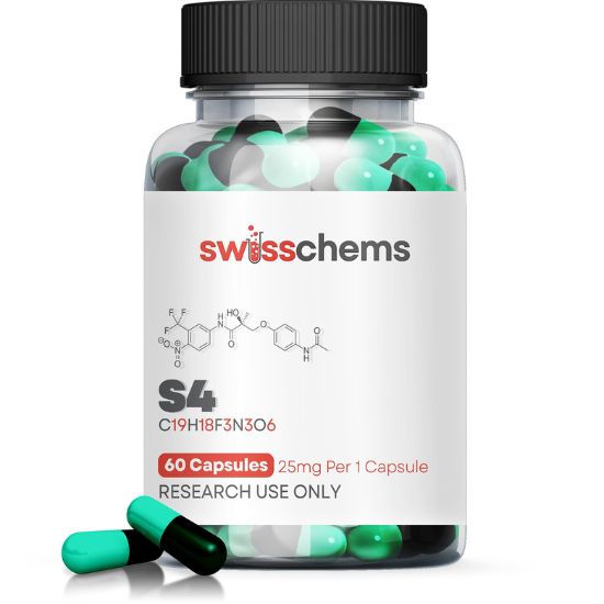 SwissChems S4 Andarine 25mg Capsule Price In Pakistan
