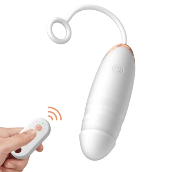Thrusting & 42°C Heating Portable Bullet Vibrator Double Stimulation For Beginner Price In Pakistan