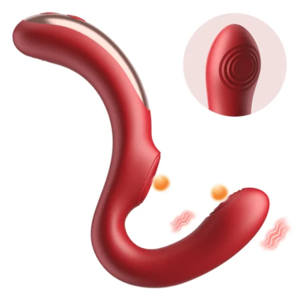 U-Design Double Stimulation For Clit & G-spot Vibrator With Tapping Mode Price In Pakistan
