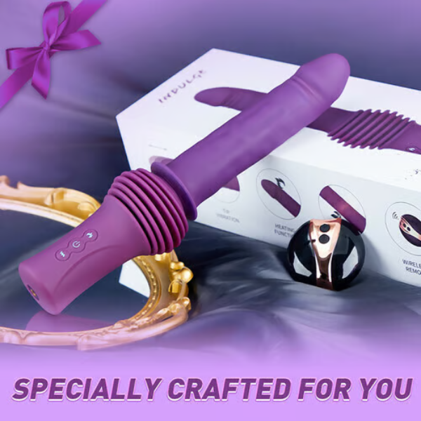 Upgraded Extra Long 145 Adjustable Base With Heated Vibrating Dildo Price In Pakistan