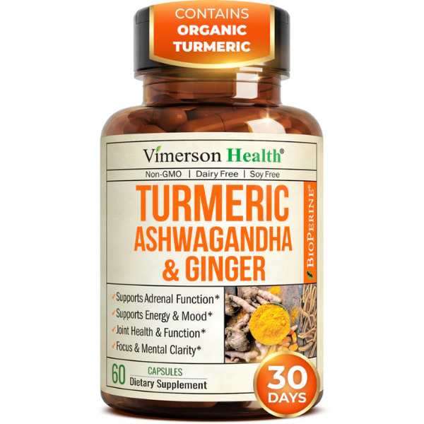 Vimerson Health Turmeric Ashwagandha & Ginger for Women & Men Capsules Price In Pakistan