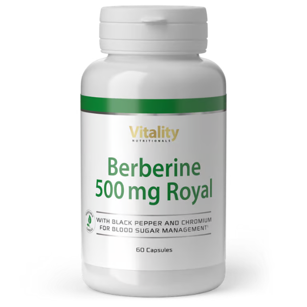Vitality Nutritionals Berberine 500 mg Royal 60 Capsules Price In Pakistan