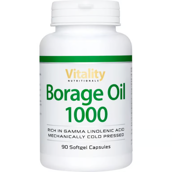 Vitality Nutritionals Borage Oil 1000 90 Capsules Price In Pakistan
