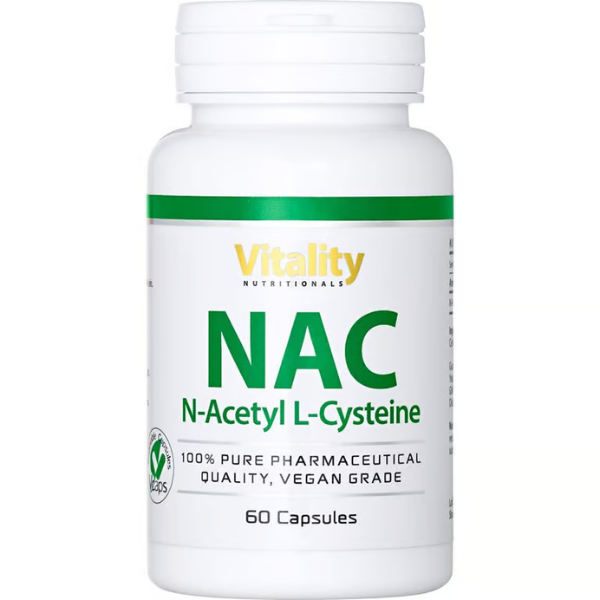 Vitality Nutritionals NAC N-Acetyl L-Cysteine 60 Capsules Price In Pakistan