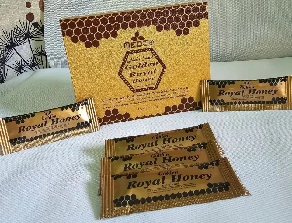 Golden Royal Honey (12 Sachets) In Pakistan